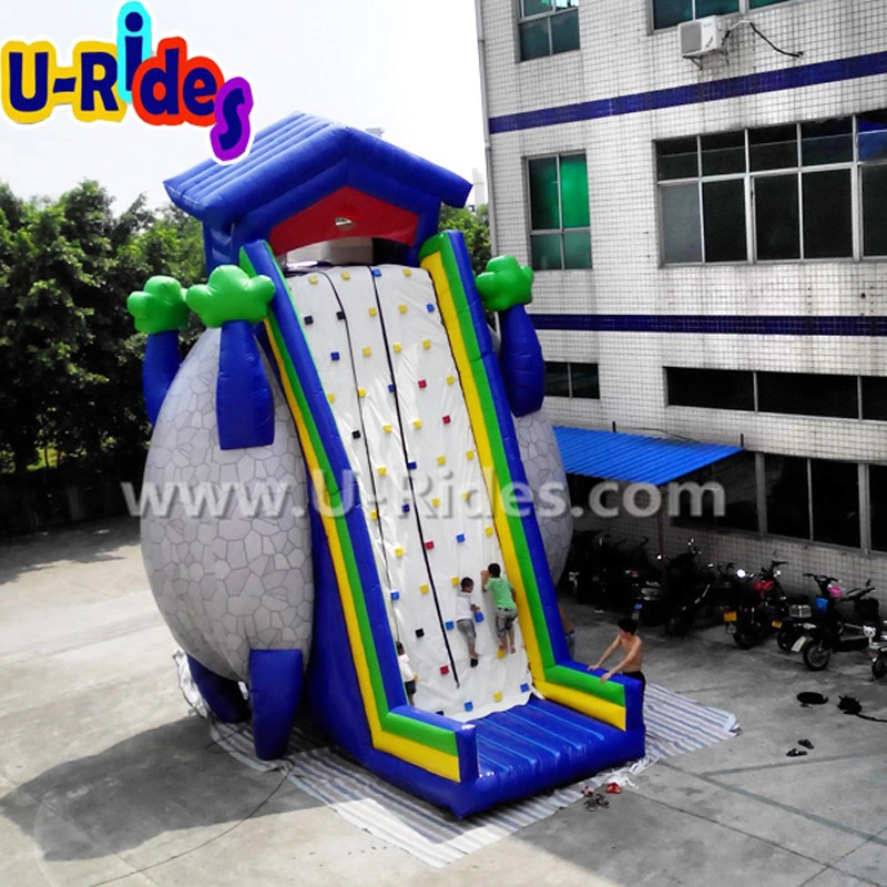 Tree Shape Inflatable Sports Climbing Hill sticky Climbing Rock climbing wall game for event