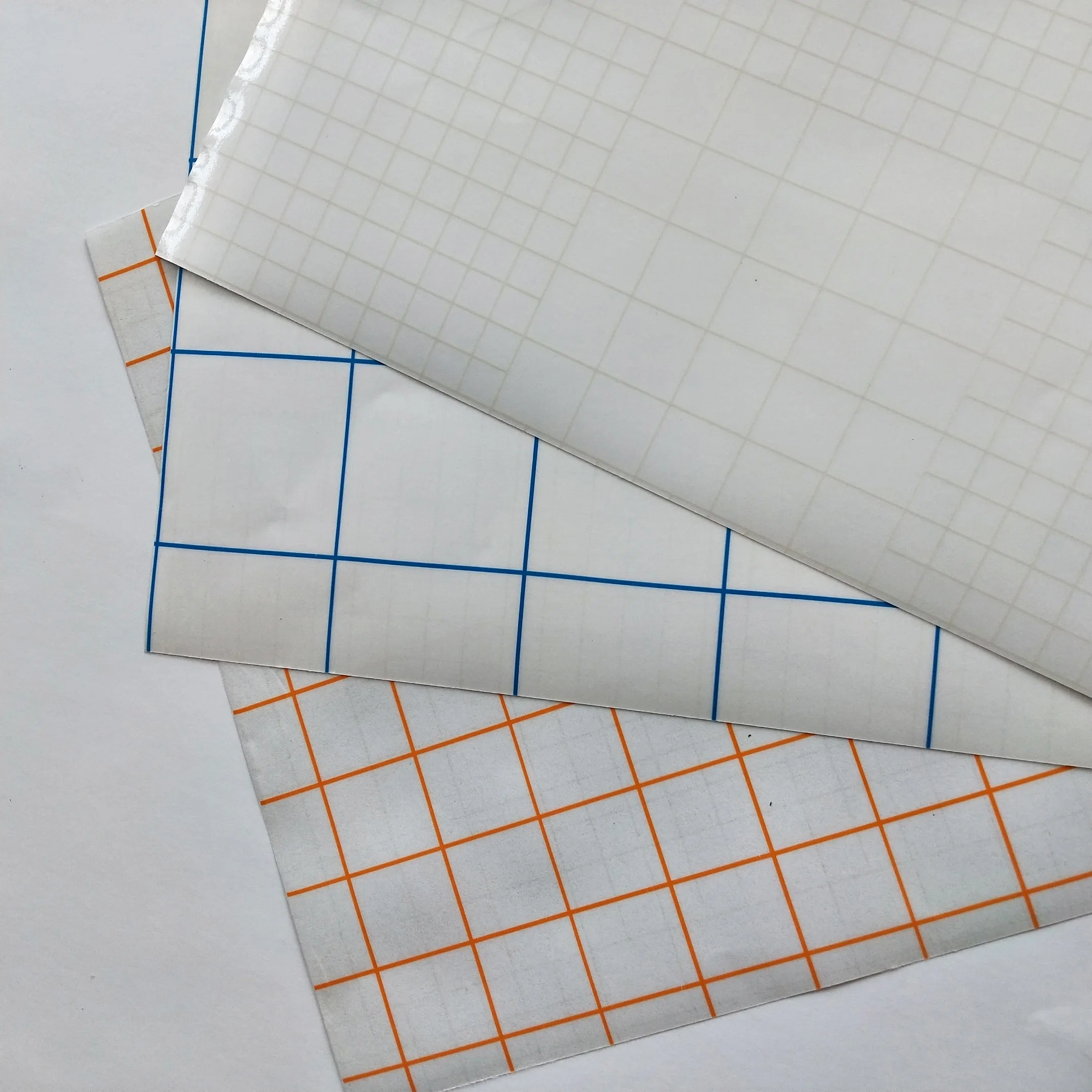 Best Selling in USA Pakistan Products Transparent Grid Back Transparent Clear Vinyl Transfer Film Roll PVC