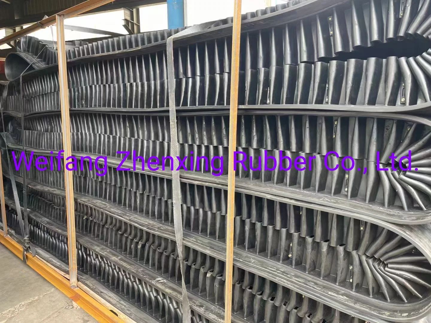 Rubber Fabric Sidewall Conveyor Belt for Coal