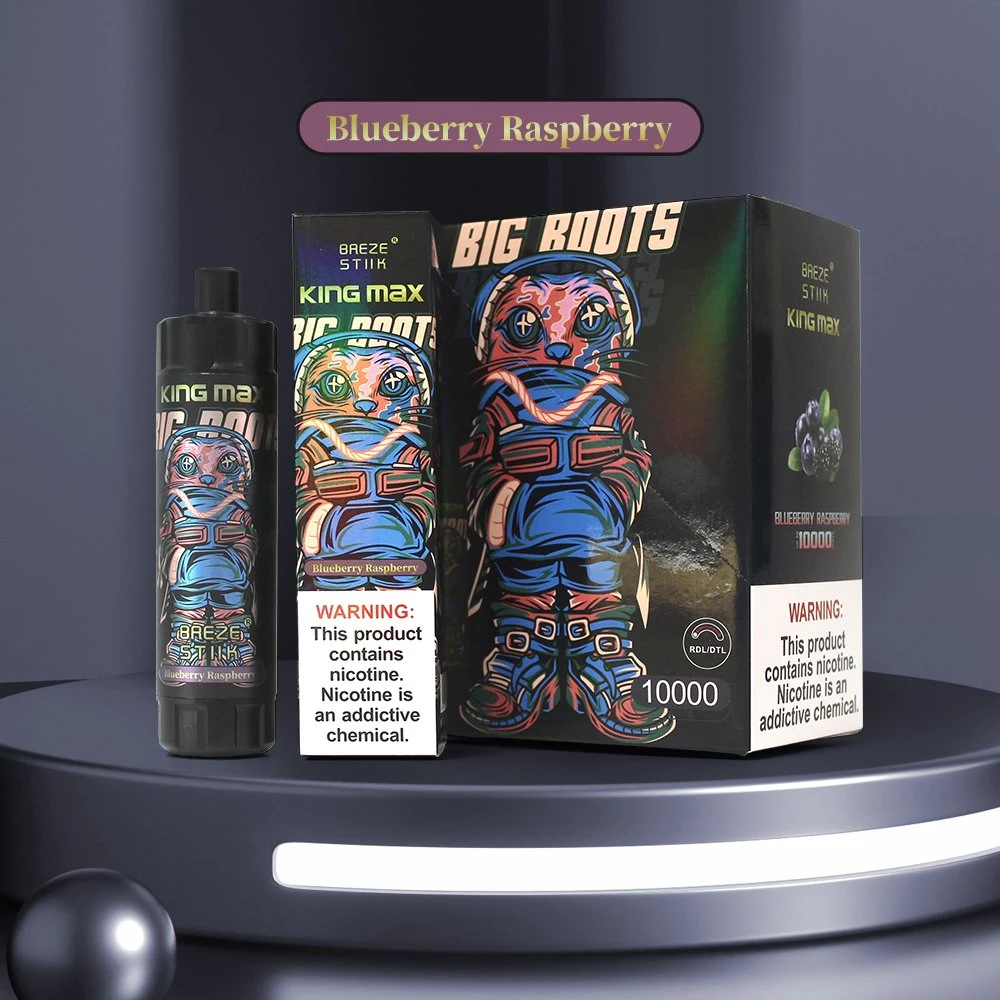 China fábrica de fumo Atacado Breze Stik King Max macaco descartável Kit de canetas 10000, puff 20 ml, e Liquid e, isqueiro Puffbar Pape cigarros eletrónicos