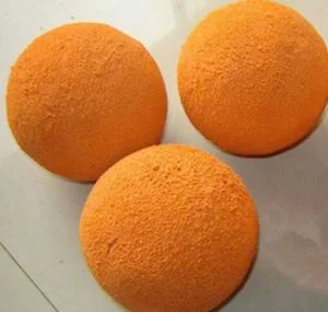 High quality/High cost performance  Concrete Pump Pipe Cleaning Sponge Balls Rubber Sponge Ball for Pipe Cleaning