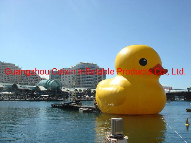 Waterproof Inflatable Yellow Duck Model Floating Yellow Duck Mascot Inflatable