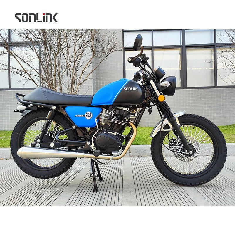 Sonlink 200cc Cafe Racer Vintage Moto SL200-C16