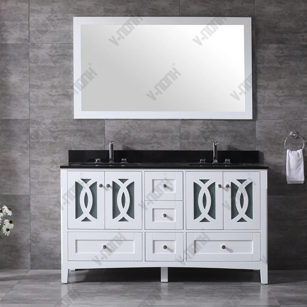 Unique Floor Standing Modern Solid Wood Bathroom Vanities