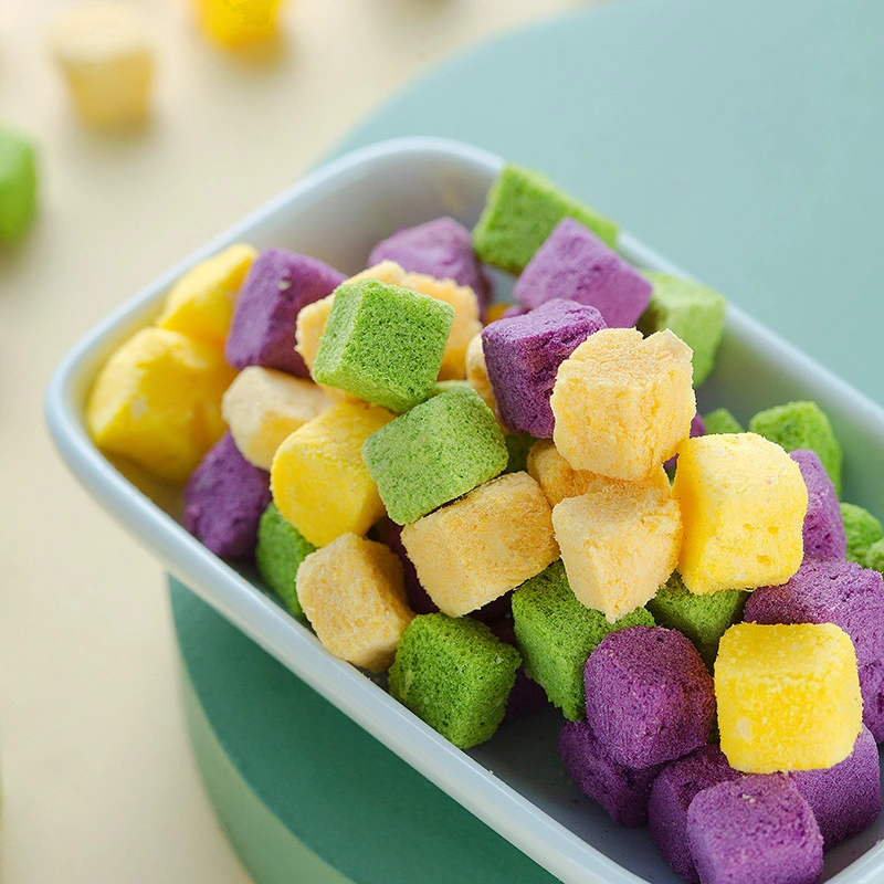 Meriendas al por mayor Frutas y verduras Jalea comida seca para grasas Y perros