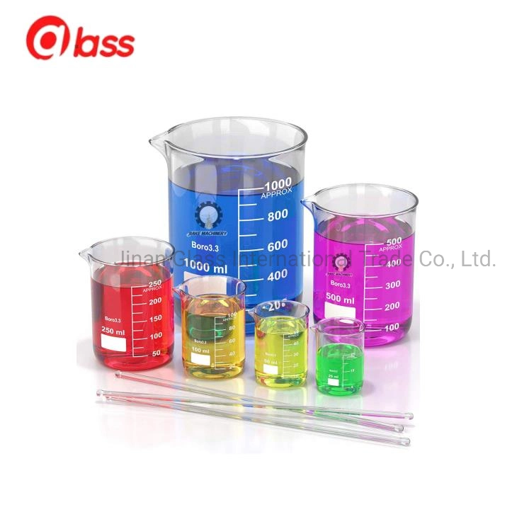 Beaker Borosilicate Labotatory Measuring Glass Cup Chemistry Beaker Laboratoryglass Beaker Glass 250m