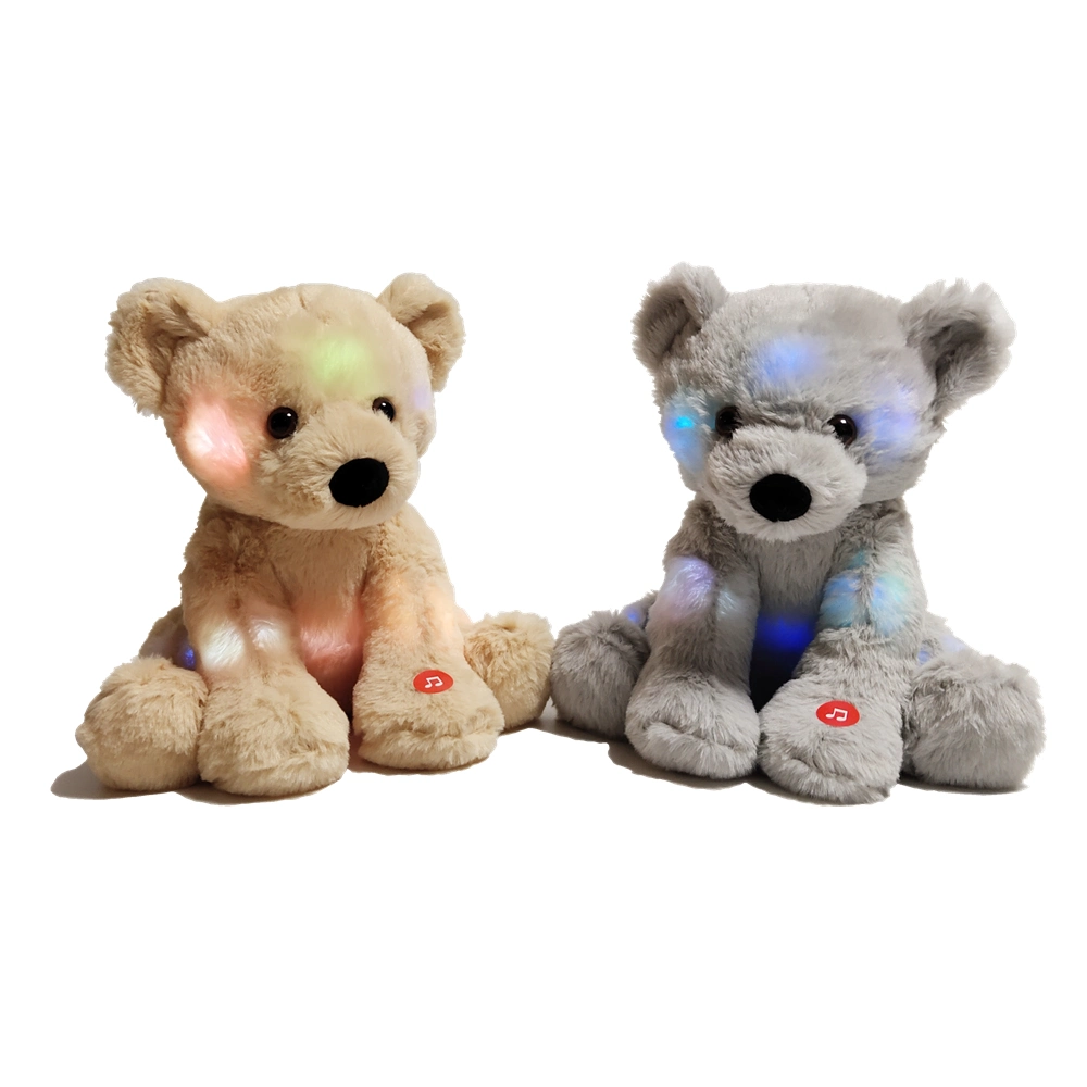 Cute LED Polar Teddy Bear Soft Glow Stuffed Animal Plush Toys