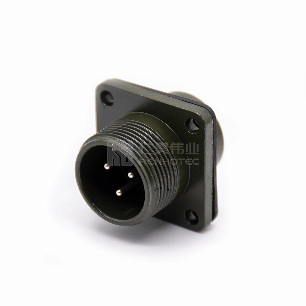 Circular Military Connector 3 Pin Kp222 Waterproof