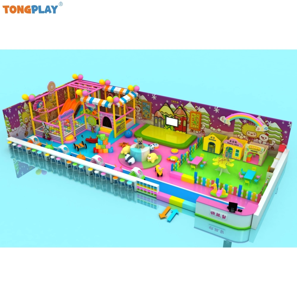 Naughty Castle Customization Indoor Slide Playground Adventure Park Kids Play Center