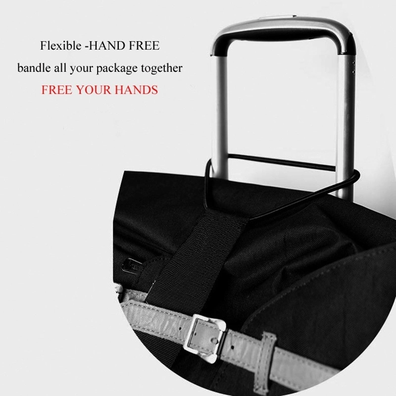 Sangle élastique pour bagages, ceinture de rangement réglable en longueur, sac de voyage flexible fixe, sac suspendu pour bagages Ci10935.