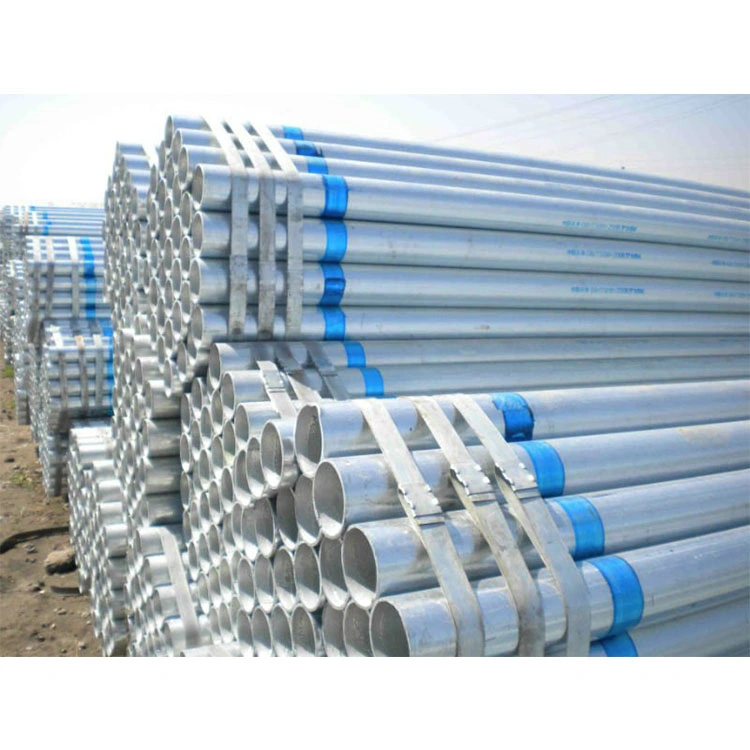 Galvanized Gi Hot Rolled Q235 Steel Welded Pipe