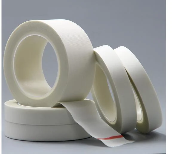 Insulated Silicone White High Temperature Glass Cloth Tape 130mic*500mm*10m Used for Other Appliances Such as Air Conditioner