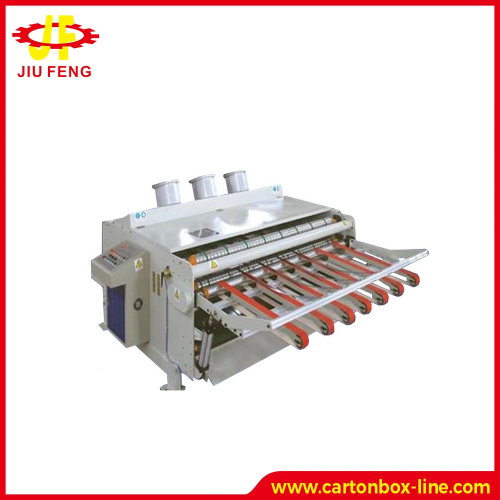 G4 Jf1224 Standard Carton Box Making High-Speed Automatic Lead Edge Feeding Printing Slotting Die-Cutting Waste Stripper Stacker Machine Carton Machine Line