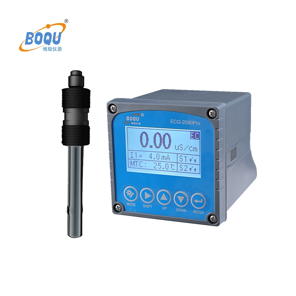 Boqu Ddg-2090PRO New Generation Analog Electrode for ETP and STP Water Online TDS Meter