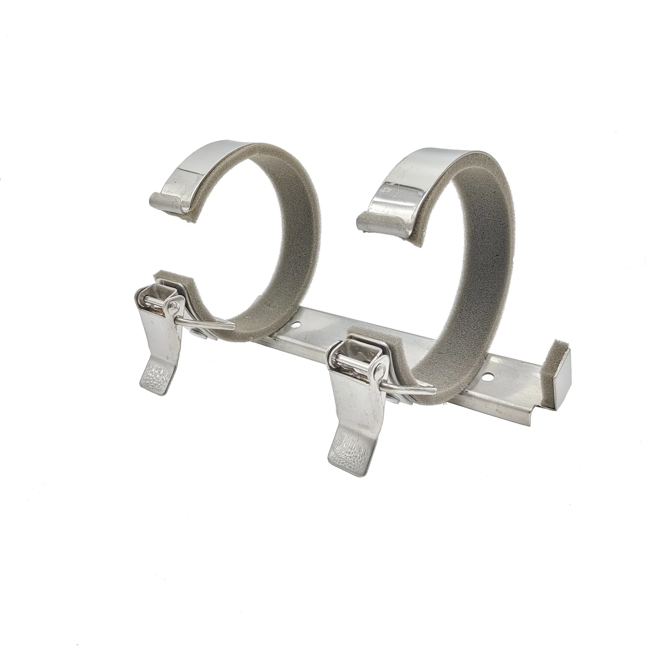 Professional Stainless Steel Fire Extinguisher Bracket - Corrosion-Resistant Fire Safety Wall Mount