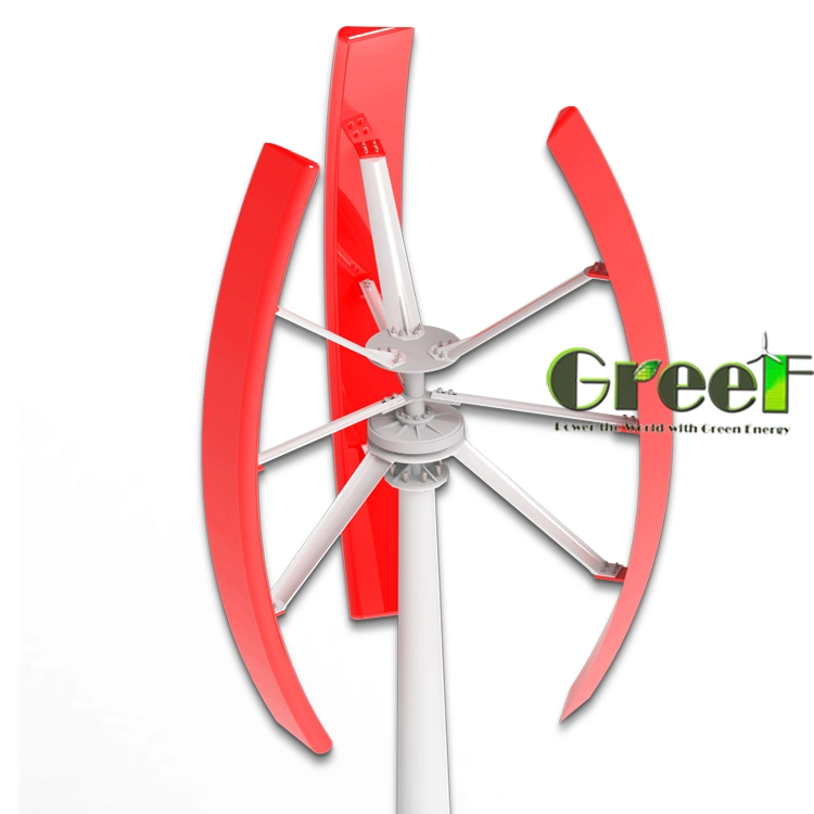 2000W niedrige Start windgeschwindigkeit geringes Rauschen Vertikale Achse Wind Turbine/Windgenerator