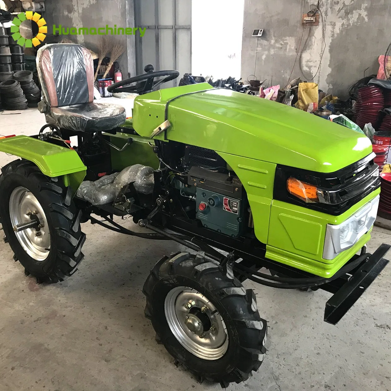 20HP 22HP Power Diesel Tractor 2 Wheel Walk Hand Tractor