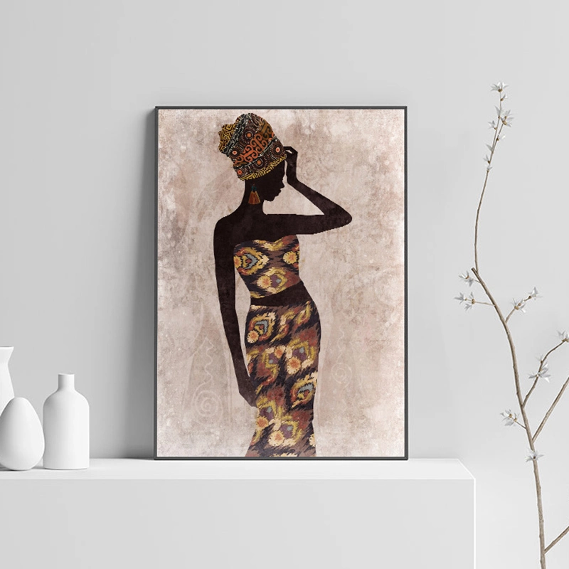 Abstract Africa Pictures Artwork Handmade Oil Painting Wall Art