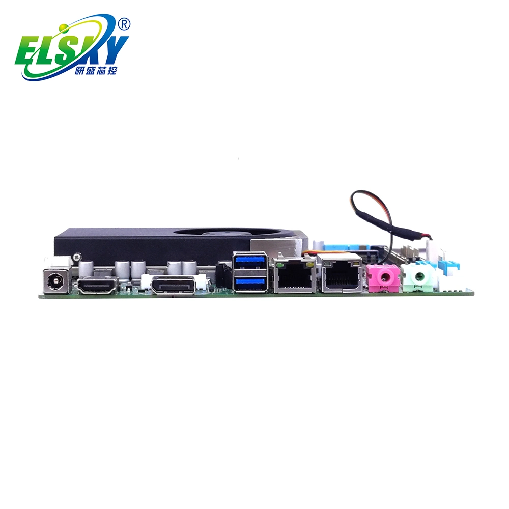 Elsky Mini-Itx Motherboard com CPU Lago Kaby 7 Gen Core i5-7200u Memória DDR4 Max 32 GB 4K Exibir DC 12V/19V Qm9750