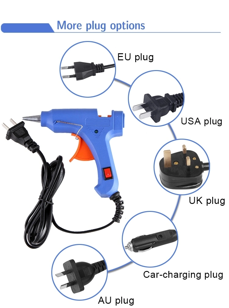 China Manufacturer Electronic Repair Tool 30W 60W 100W Industrial Hot Melt Glue Gun Heating Gun
