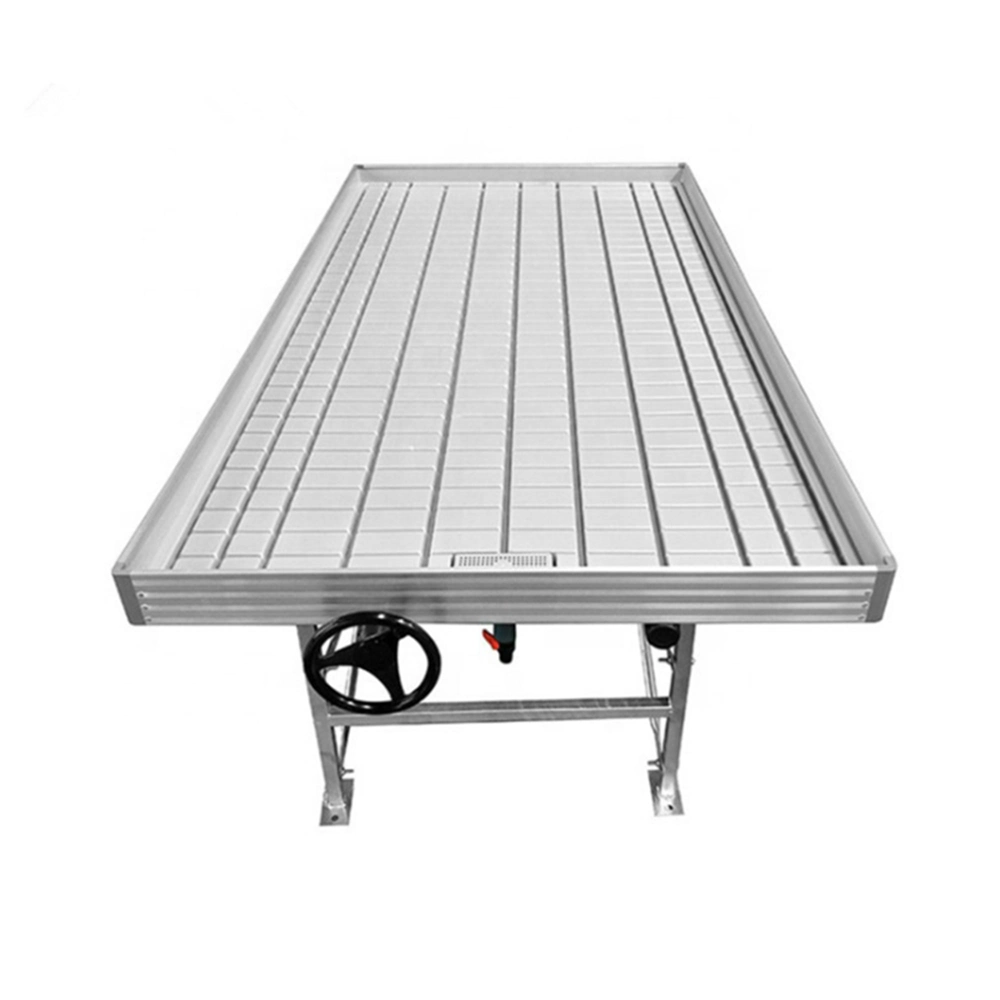 Rolling Bench for Vegetables Ebb and Flow Tray Seeding Seedbed Greenhouse