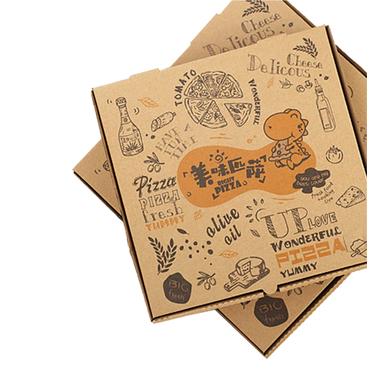 Wholesale/Supplier Custom Print Paper Cardboard Box for Pizza Package