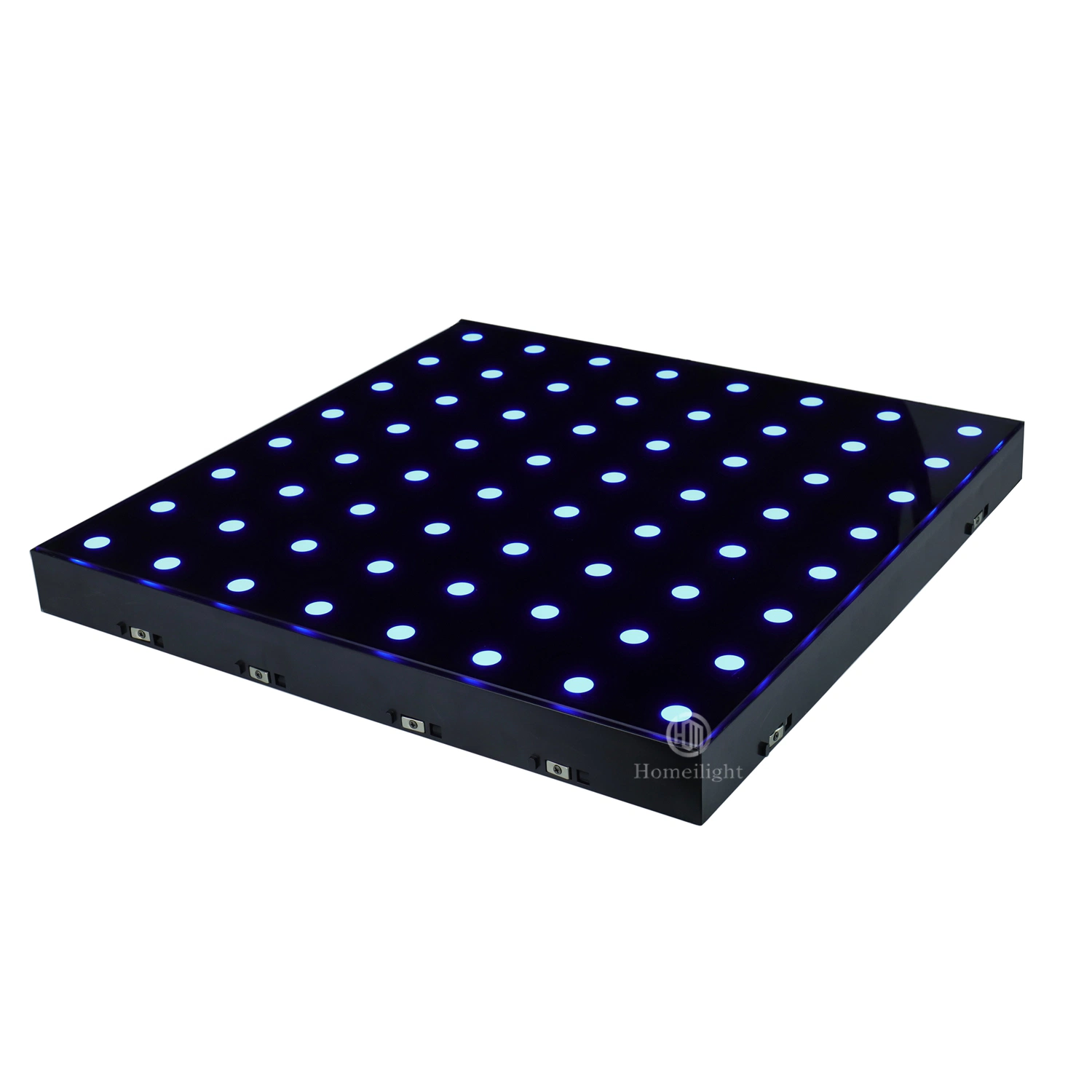 2 * 2ft gehärtetes Glas Digital Dancing Floor Hochzeit Wireless Video Dance Boden-LED