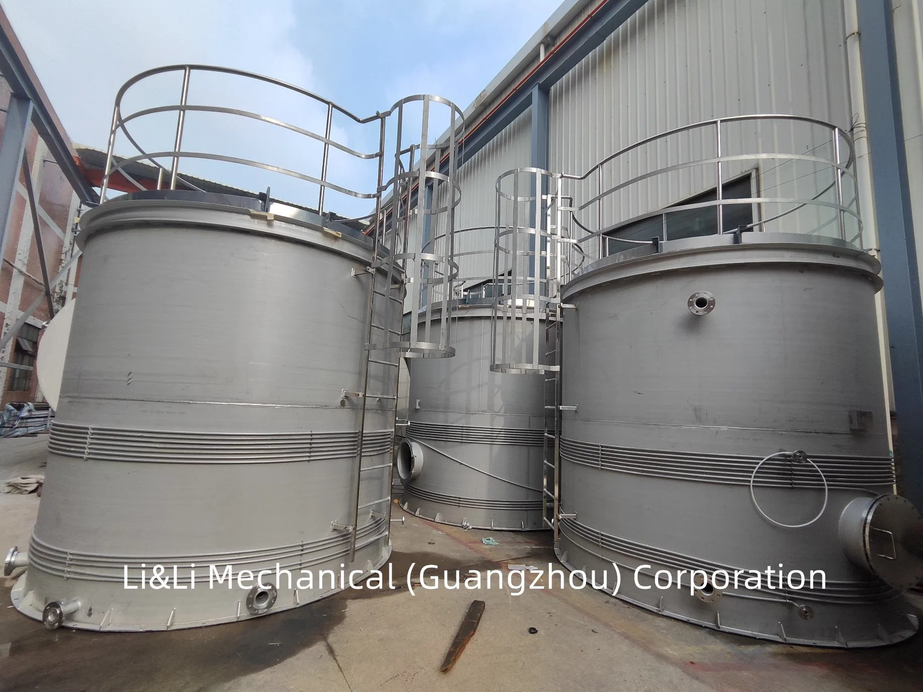 SS304 Large Stainless Steel Tank for New Energy Production