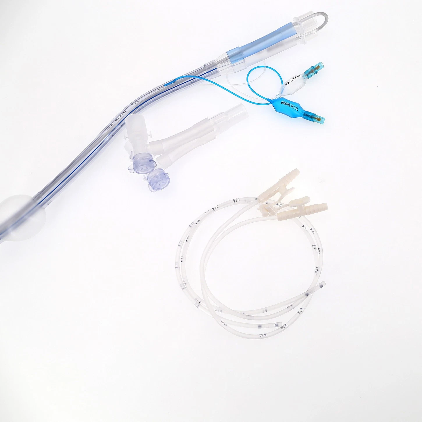 Medmount Medical Surgical Disposable Smooth PVC/Silicone Left/Right Sided Double Lumen Endobronchial Tube