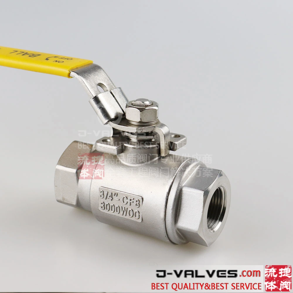 2 PC Ball Valve SS304 SS316 Ball Valve Plumbing Fittings Names of PVC Pipe Stainless Steel Female Pipe Fitting