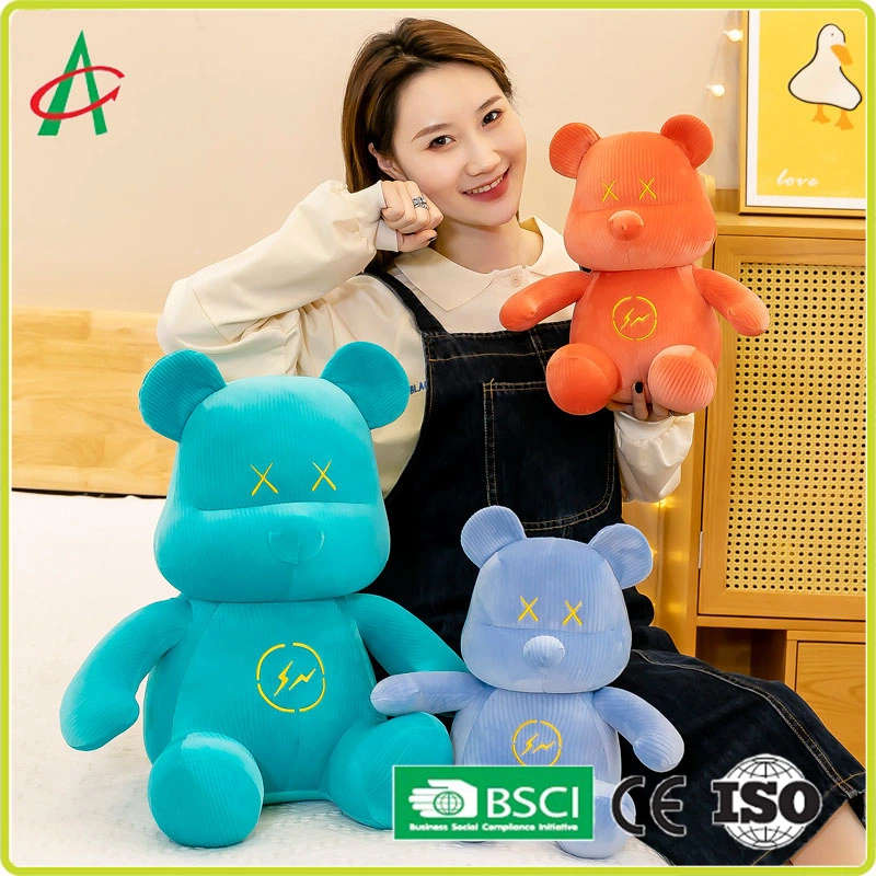 Wholesale/Supplier Adorable Colorful Plush Plump Stuffed Bear with Different Size