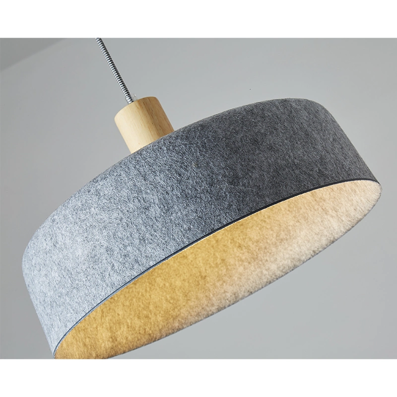 High quality/High cost performance Eco Friendly Pet Felt Chandelier Fabric Lampshade Chandelier Pendant Lamp Hanging Ceiling Lamp Fixture Home Decor
