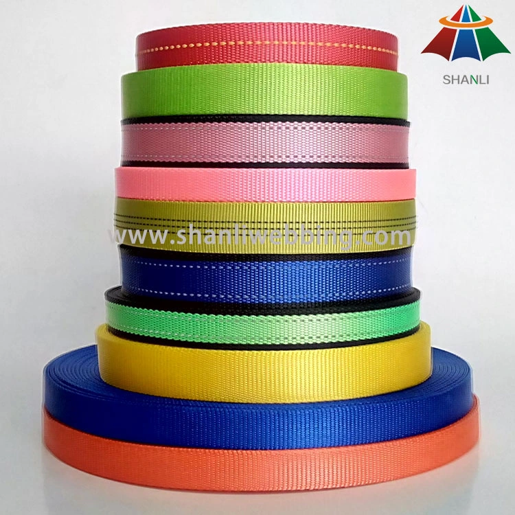 Hot Selling Colorized Nylon / Polyester Webbing for Dog Collars and Leashes