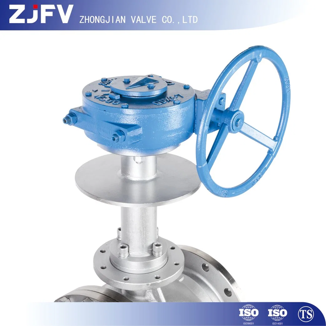 High quality/High cost performance GB/API 6D Low Temperature CF8 Industrial 2 PC Flanged Trunnion Ball Valve