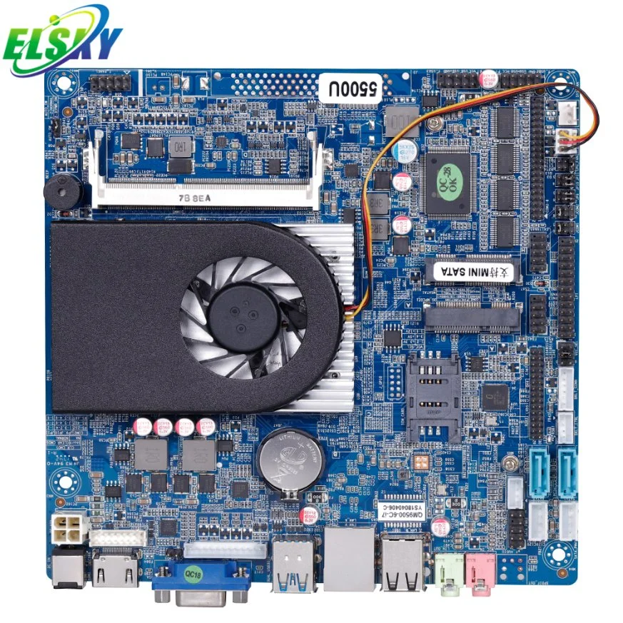 Производители системных плат i7-5500Elsky u1*с модулями памяти DDR3l 1600 Max канала памяти 8 ГБ Windows7/8/10/XP/Linux материнская плата для ноутбука.