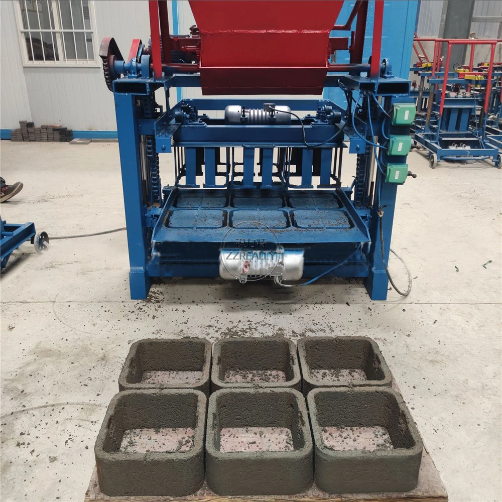 Multifunktionaler Automatischer Nicht Brennender Beton Zement Sand Hohl Pflasterstein Ziegel und Block Herstellung von Maschine Baumaschine