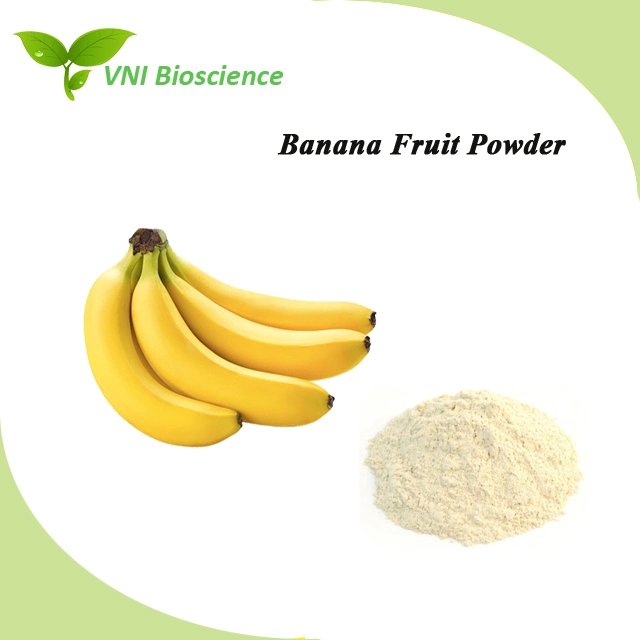 كوشر معتمد 100% من الماء الطبيعي Soluble Banana Fruit Powder