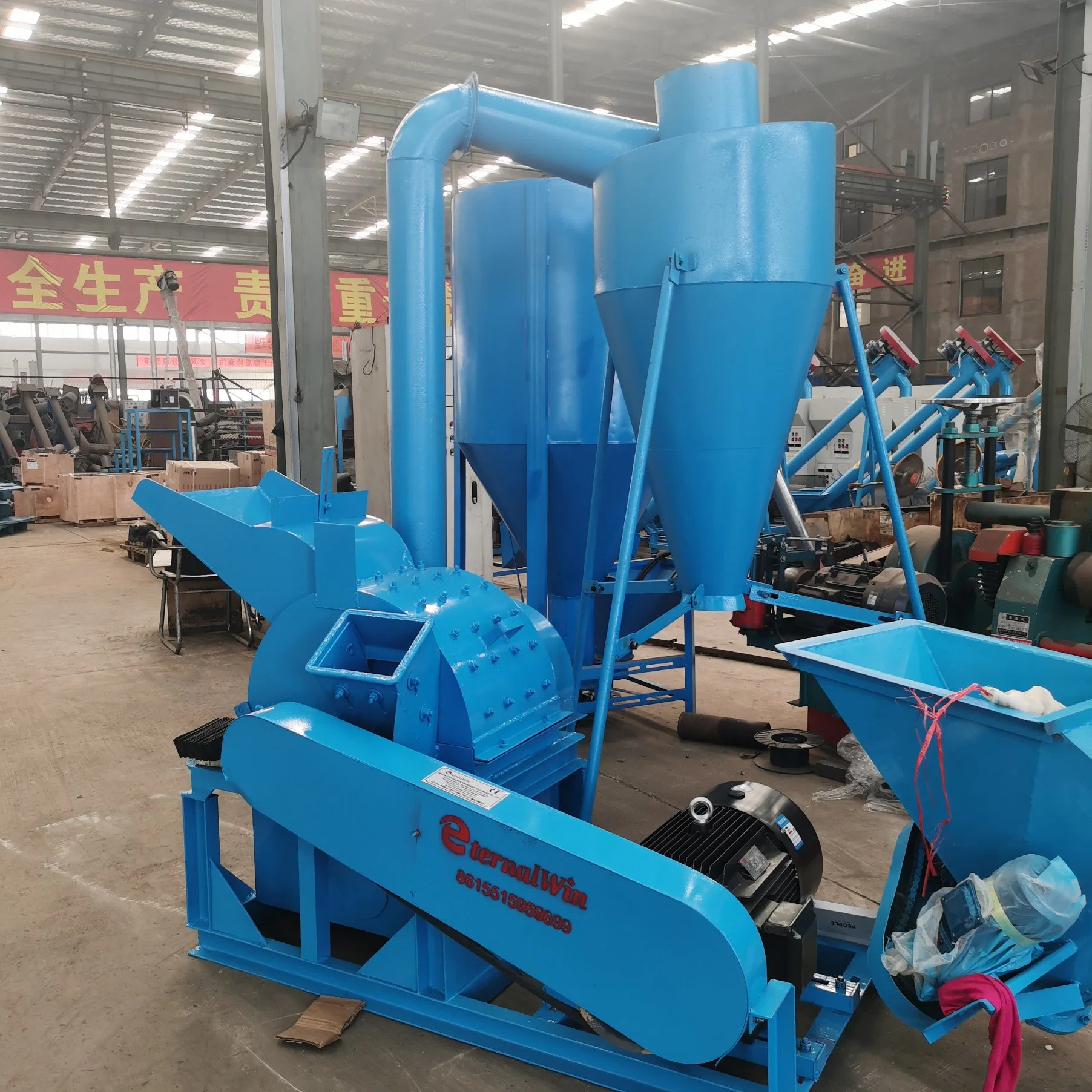 Original Factory Supply Wooden Pellet Processing Line Straw Biomass Pellets Mill Biomass Agricultural Rice Husk Pelletizer Machine with CE Certificate