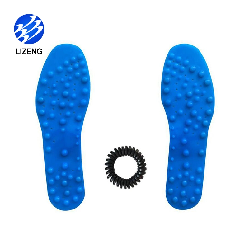 Promote Blood Circulation Acupoint Massage Inserts Magnetic Insoles for Relieve Fatigue