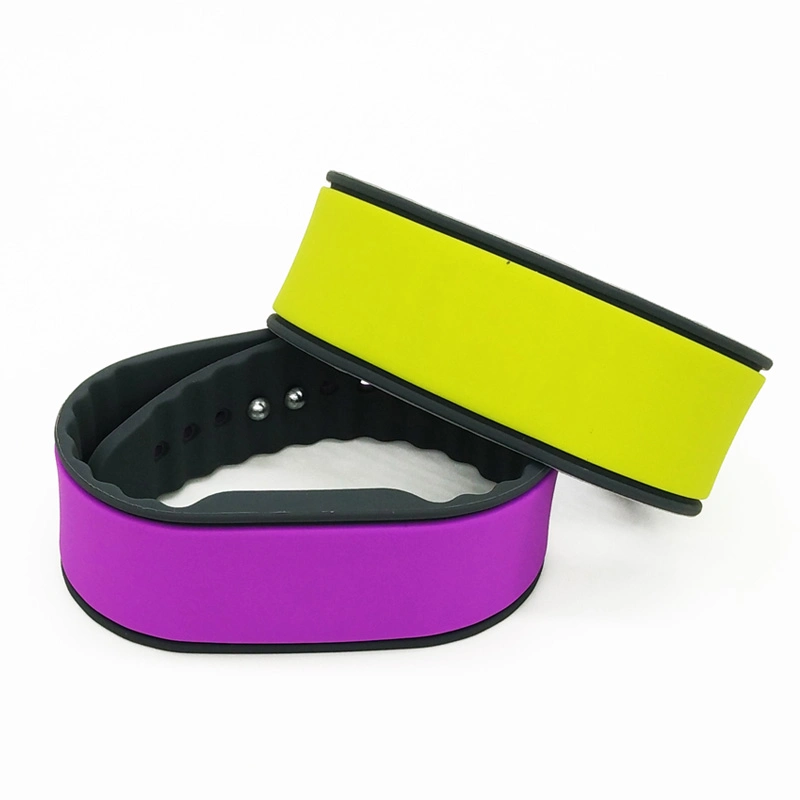 Writable RFID Silicone Wristband NFC Bracelet Magnetic Band