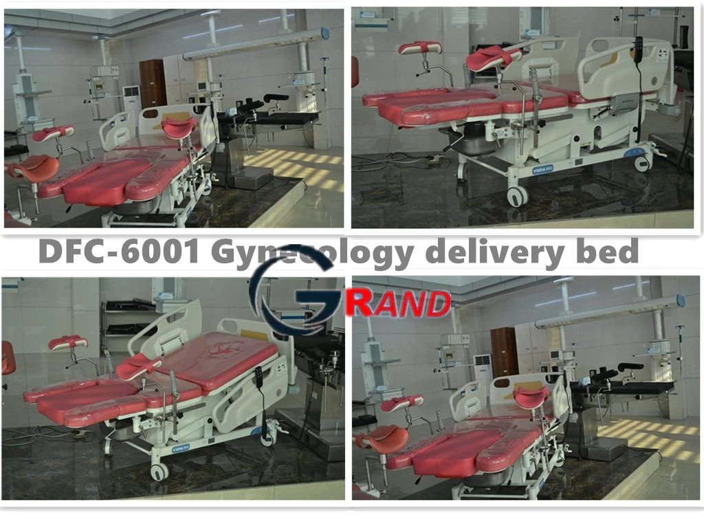 Electric Examination Medical Bed Gynecology Table Hospital Electric Hydraulic Gynecology Operating Table Obstetric Delivery Bed Gynecological Examination Tables