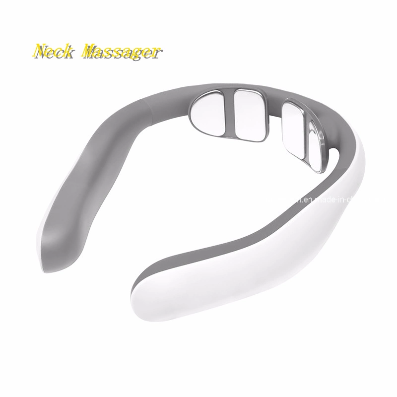 OEM ODM 2022 Health Electric EMS Impulse Mini Cervical Smart Neck Massager with Heat Function