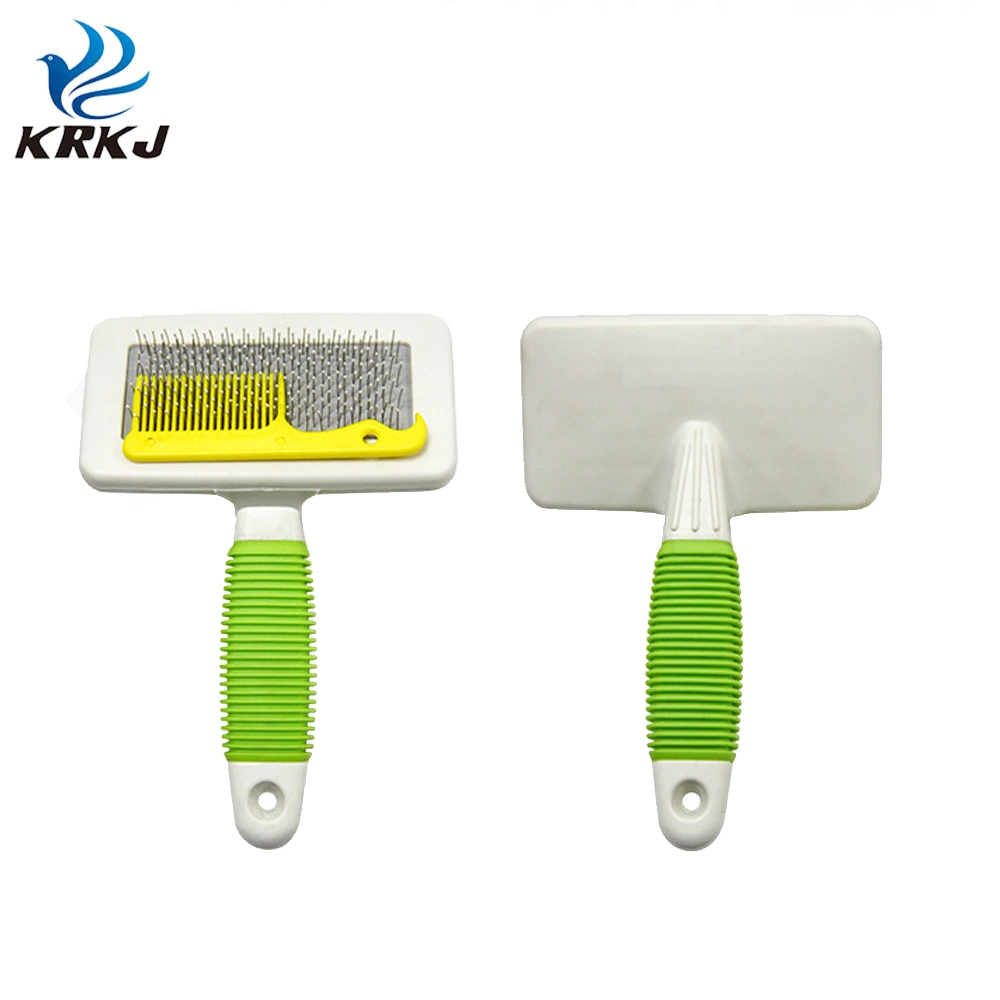 Tc4009 Dog Hair Needle Comb Brush for Shedding