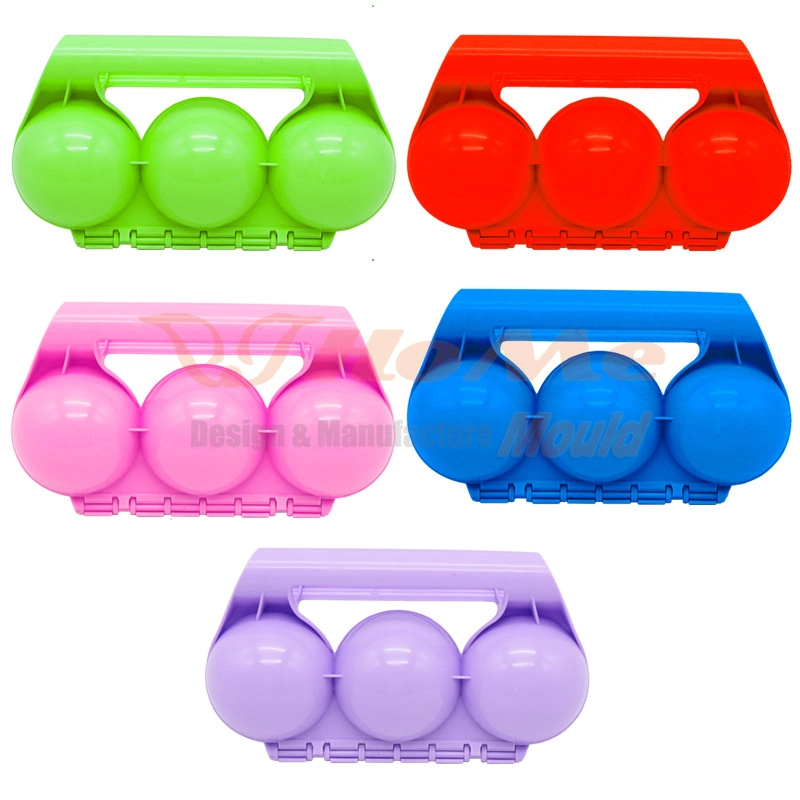 Factory Direct Sales Winter Outdoor Toy Mould for Children, Injection Plastic Snowball Clamp Mould