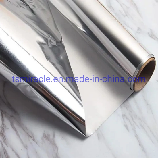 Food Grade Household 8011 Aluminum Foil Roll for Food Packaging Cooking Frozen Aluminum Foil Roll