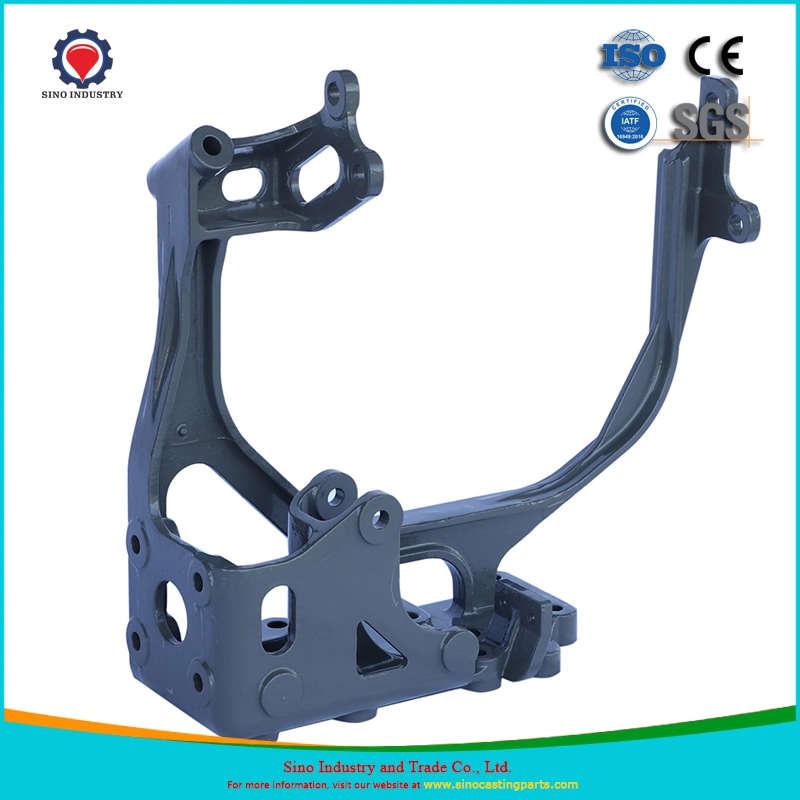 China OEM / ODM Fabrik One-Stop-Service Custom Casting / Forging / Machining Auto / Auto / Truck Teile Stoßfänger Halterung nach Zeichnungen duktile/Graue Eisen Sand Gießen