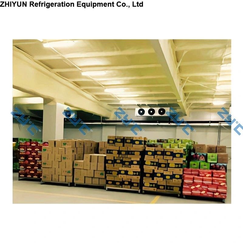 Restaurant Commercial Supermarket Refrigerator Customized Walk in Cooler Cold Storage Room for Vegetable and Fruit