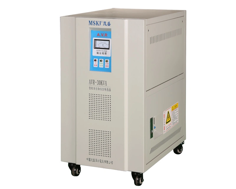 Tns fábrica 30 kVA 380V AC estabilizadores automáticos reguladores de voltaje AVR de 3 fases