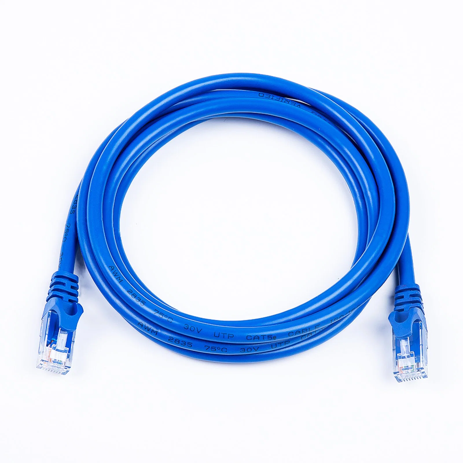 Best Quality Manufacturer Wholesale/Supplier Communication Copper Pure 24AWG Twisted 4 Pair Utpsftp Patch Cord Cat5ecat6 Network LAN Cable