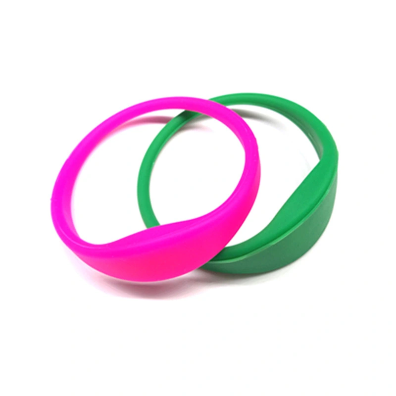 13.56MHz MIFARE Ultralight C RFID silicone Wristband Bracelets